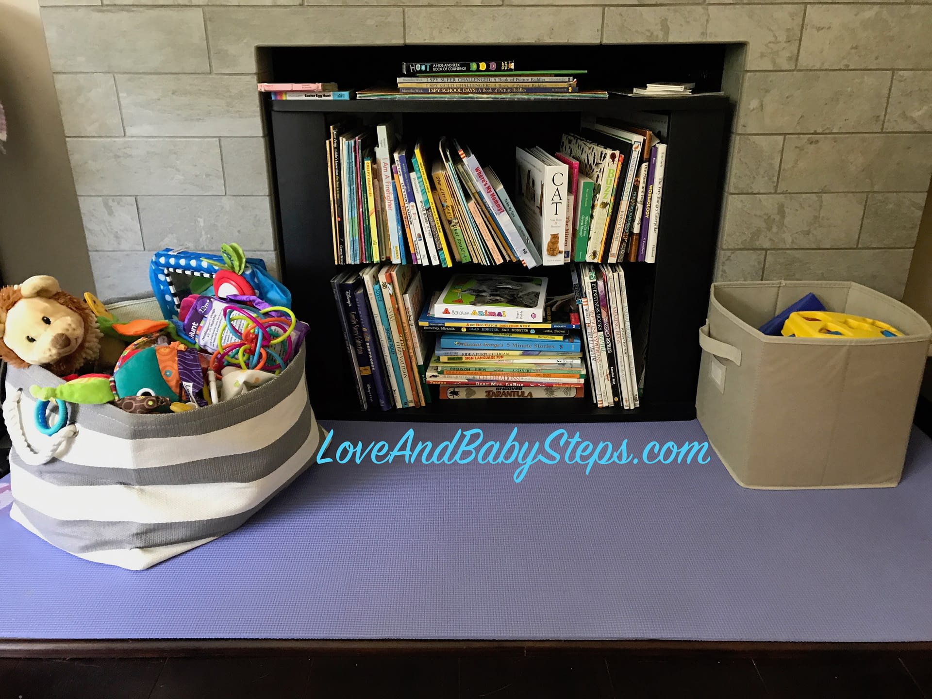 Baby Proofing Fireplace Bookcase Love and Baby Steps