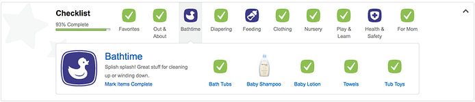 amazon registry checklist